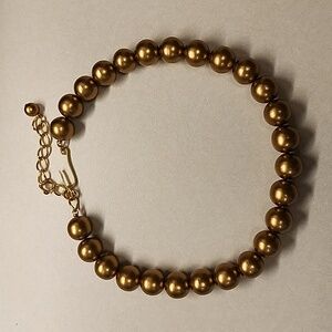 Bronze Choker Necklace in Excellent Condition